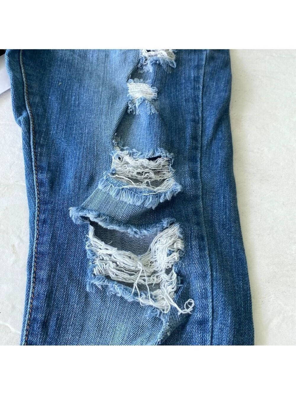 MACHINE Skinny Jeans Medium Blue Size 7 - Picture 6 of 10